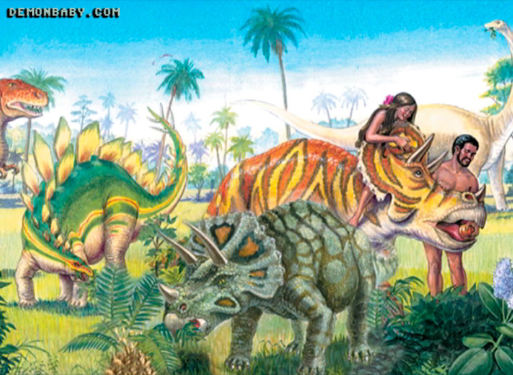 adam-eve-dinosaurs
