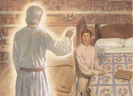 Moroni in bedroom